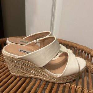Charles David Jae Espadrille Wedge Sandal